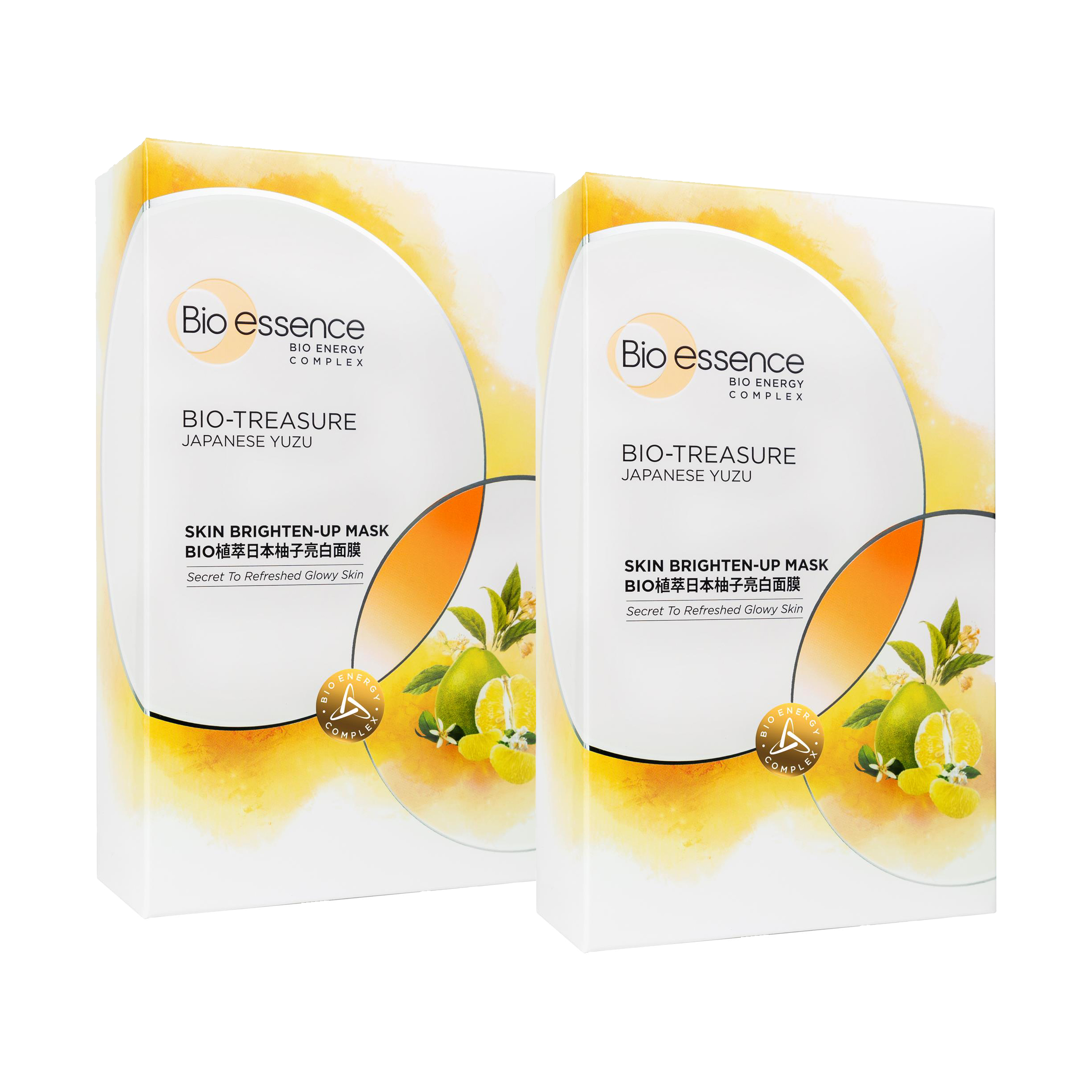 Bio-Treasure Skin Brighten-Up Mask 2x10pcs