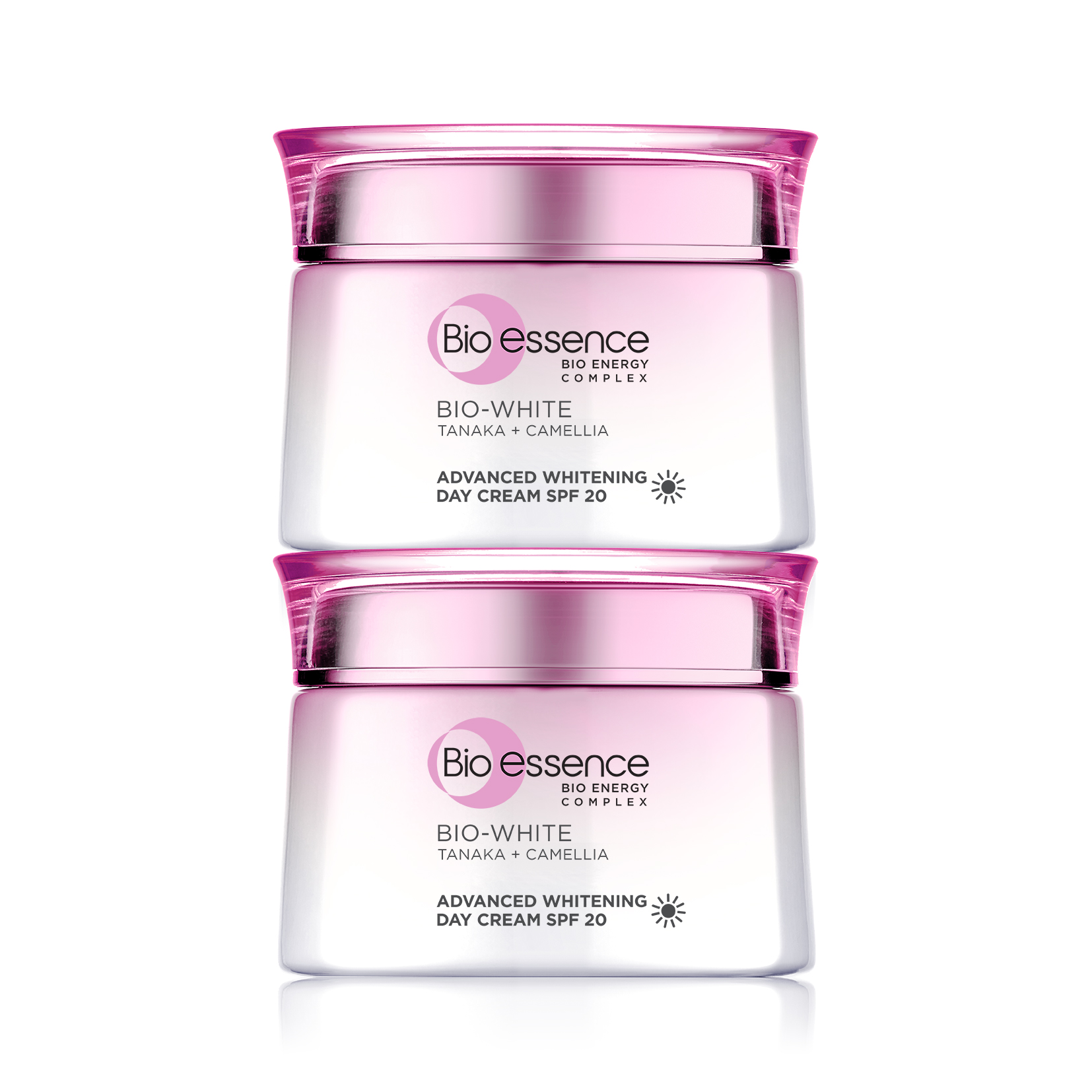 Bio-White Advanced Whitening Day Cream SPF20 2x50g